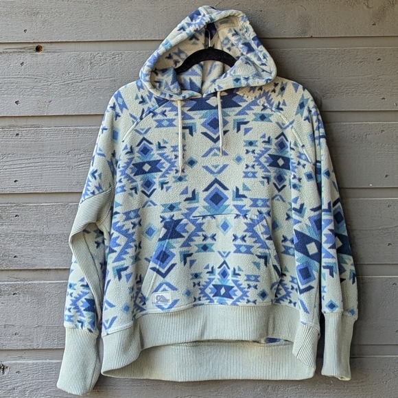 Colosseum Outdoors Tribal Aztec Fleece Hoodie Size XL - Picture 1 of 8